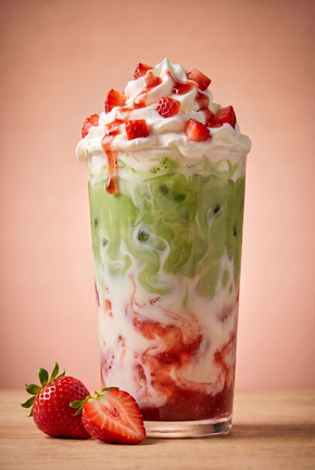 Mix and Match: Iced Matcha Strawberry