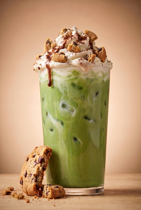 Mix and Match: Iced Matcha Vanilla Chocolate Chip Cookie