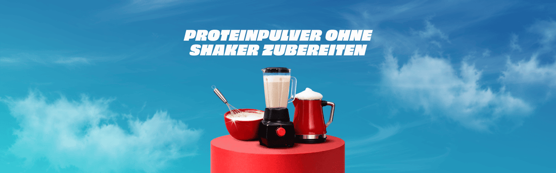  Proteinpulver ohne Shaker zubereiten Hero Image